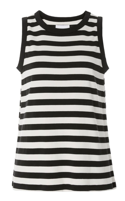 Shop Current Elliott The Easy Striped Muscle Tank