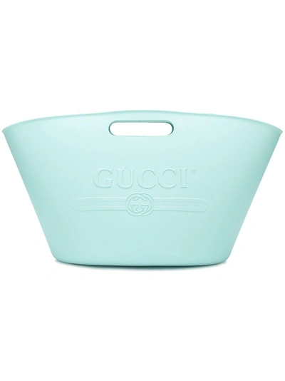 Shop Gucci Logo Top Handle Tote