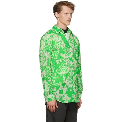 Shop Hope Green Paisley Super Shirt