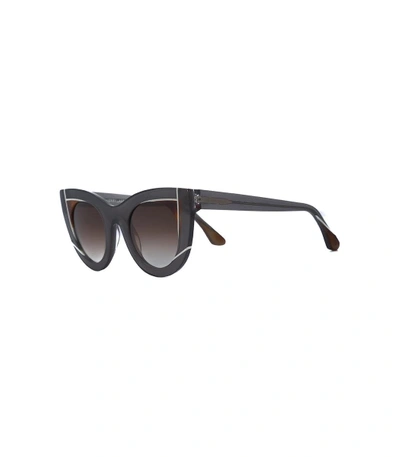 Shop Thierry Lasry Wavvy Sunglasses In Black