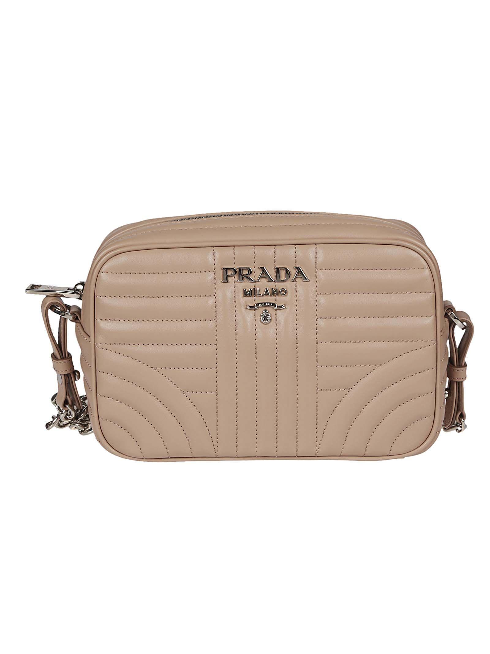 Prada Beveled Camera Shoulder Bag | ModeSens