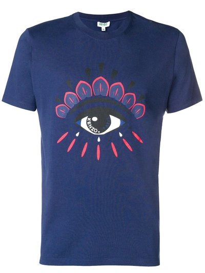 Shop Kenzo Eye T-shirt - Blue