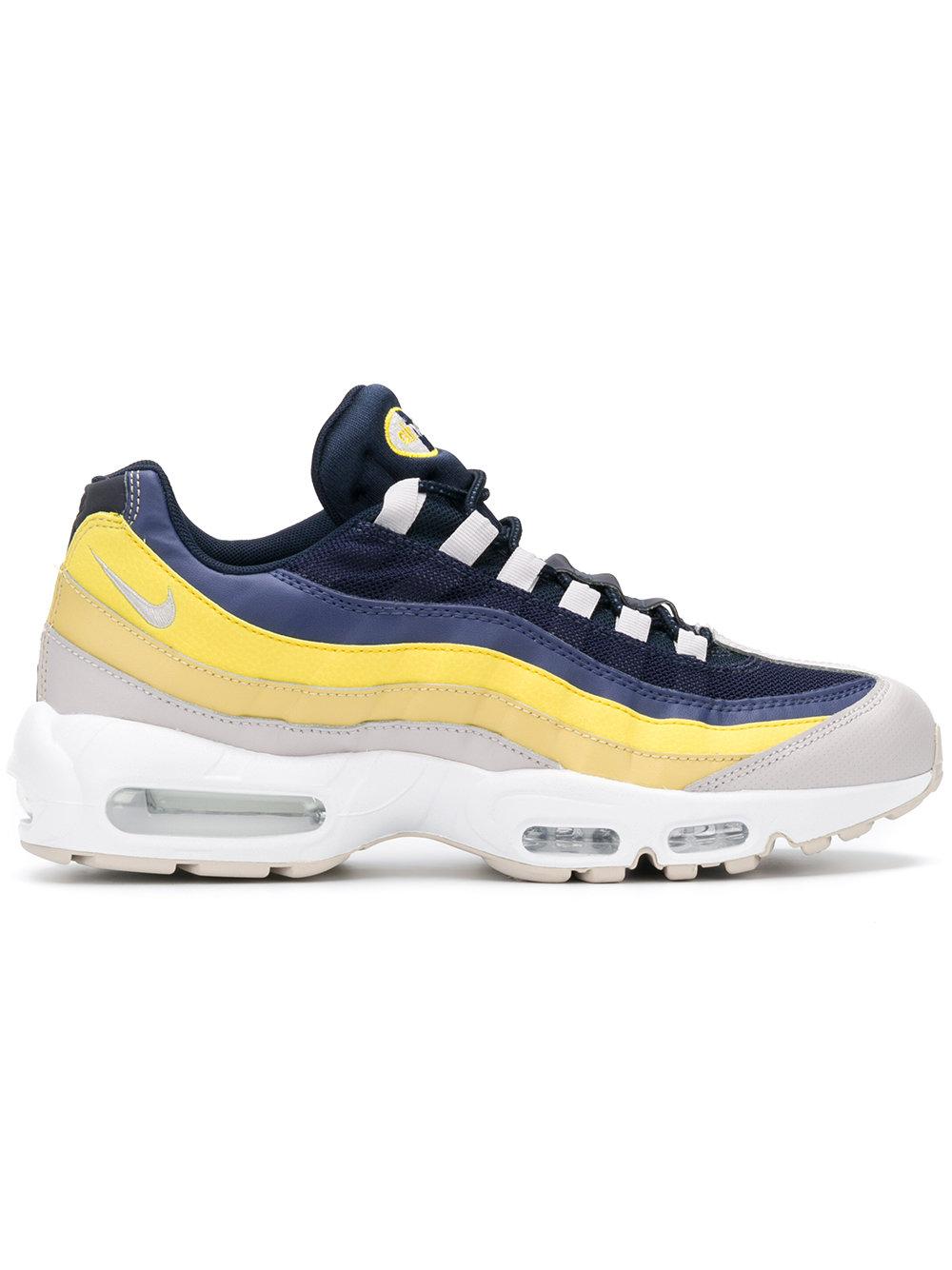 air max 95 yellow and blue