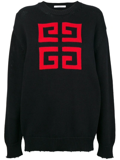 Shop Givenchy 4g Logo Sweater