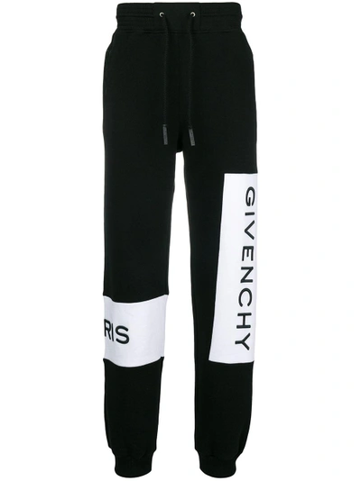 logo patch track trousers