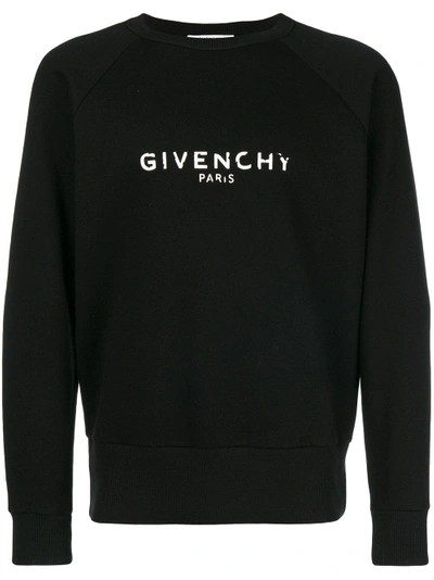 logo patch sweatshirt