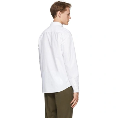Shop Norse Projects White Anton Oxford Shirt