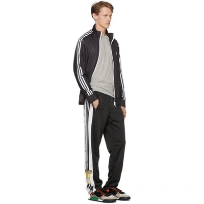 Shop Adidas Originals Black Og Adibreak Track Pants