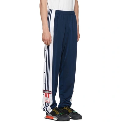 Shop Adidas Originals Navy Og Adibreak Track Pants