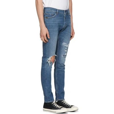 Shop Tiger Of Sweden Jeans Blue Evolve Jeans In 200ltblue
