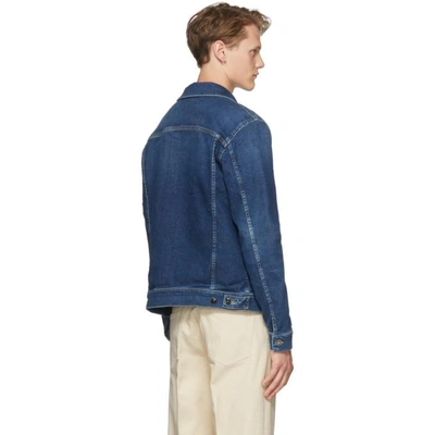 Shop Tiger Of Sweden Jeans Blue Denim Primal Jacket In 221 Blue