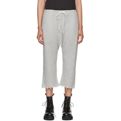 Shop R13 Grey Field Sweatpants In Hthr Grey