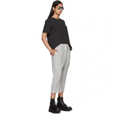 Shop R13 Grey Field Sweatpants In Hthr Grey