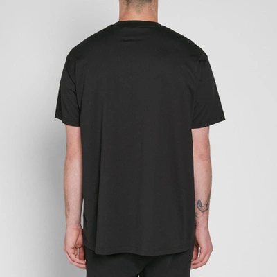 Shop Givenchy Tonal Chest Star Tee In Black