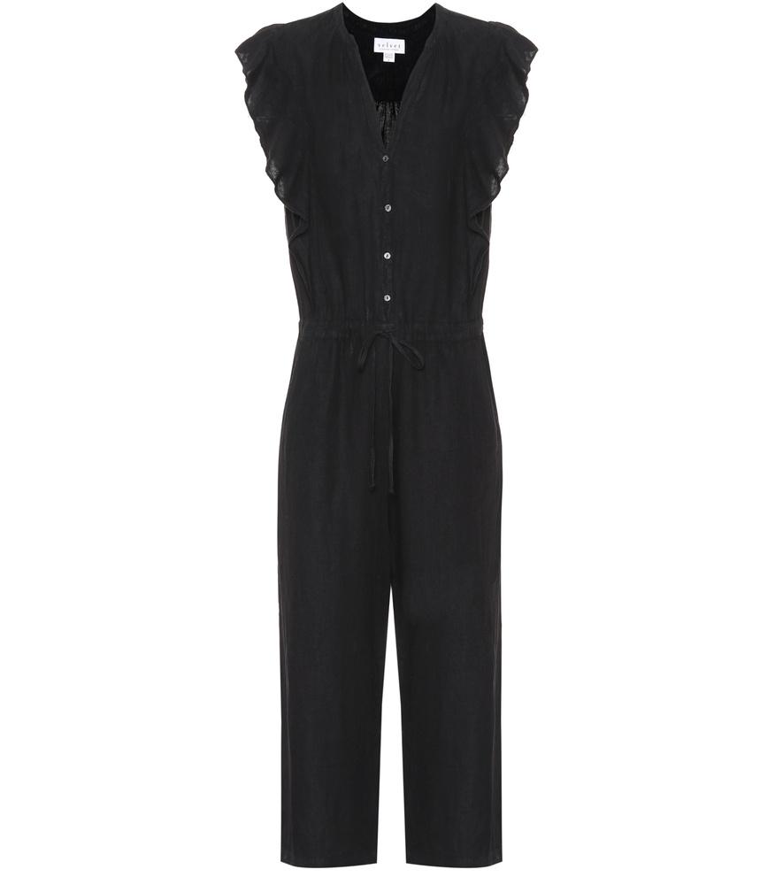 velvet faretta jumpsuit