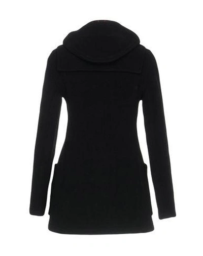 Shop Gloverall Coat In Black