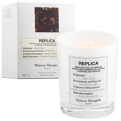 Shop Maison Margiela 'replica' Jazz Club Scented Candle 5.8 oz/ 165 G In White