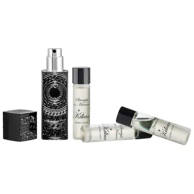 Shop Kilian Straight To Heaven, White Cristal Travel Spray Set 4 X 0.25 oz/ 7.5 ml Eau De Parfum Refillable Trav