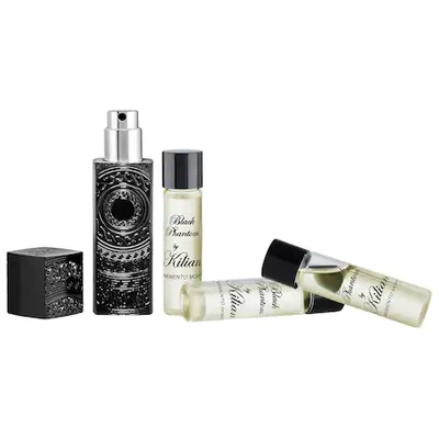 Shop Kilian Black Phantom - "memento Mori" Mini Spray Set 4 X 0.25 oz/ 7.5 ml Eau De Parfum Refillable Travel Sp