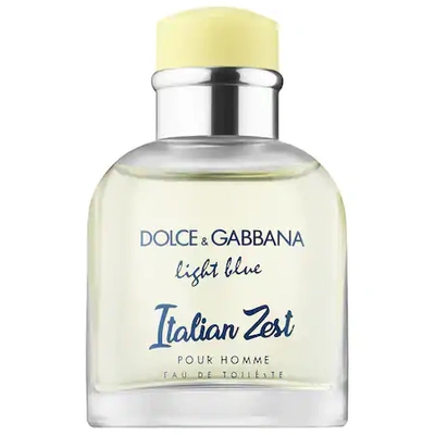 Shop Dolce & Gabbana Light Blue Italian Zest Pour Homme 2.5 oz/ 74 ml Eau De Toilette Spray