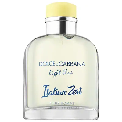 Shop Dolce & Gabbana Light Blue Italian Zest Pour Homme 4.2 oz/ 124 ml Spray Eau De Toilette Spray