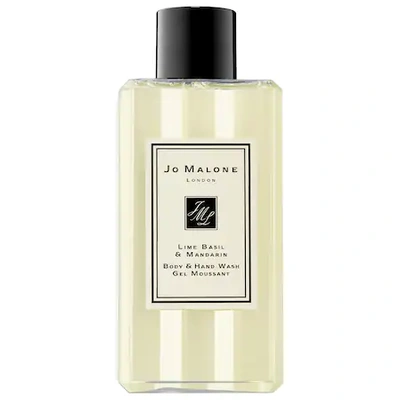 Shop Jo Malone London Lime Basil & Mandarin Body & Hand Wash 3.4 oz/ 100 ml