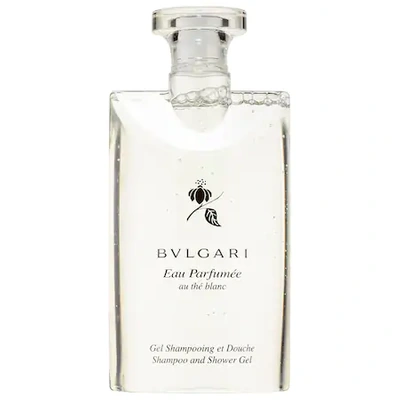 Shop Bvlgari Eau Parfumée Au Thé Blanc Shampoo And Shower Gel 6.8 oz/ 200 ml