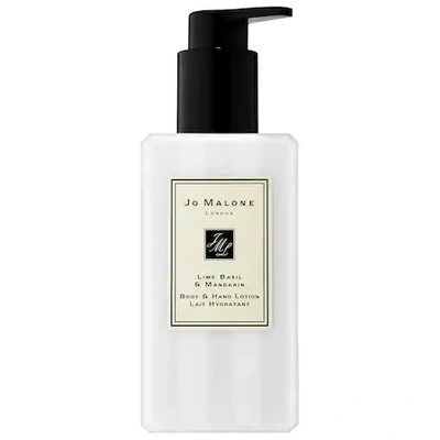 Shop Jo Malone London Lime Basil & Mandarin Body & Hand Lotion 8.5 oz/ 250 ml