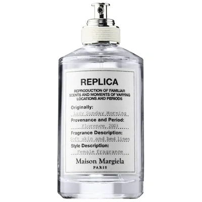 Maison Margiela 'replica' Lazy Sunday Morning Eau De Toilette With White Musk, Lily Of The Valley, And Iris 3.4 oz/