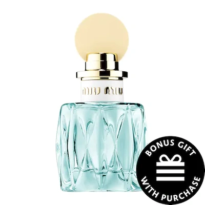 Shop Miu Miu L'eau Bleue 1.7 oz/ 50 ml Eau De Parfum Spray