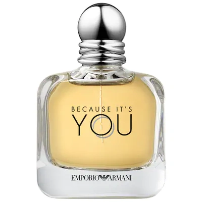 Shop Giorgio Armani Beauty Emporio Armani Because It's You 3.4 oz/ 100 ml Eau De Parfum Spray