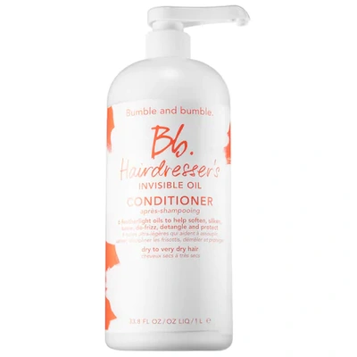 Shop Bumble And Bumble Hairdresser's Invisible Oil Conditioner 33.8 oz / 1000 ml