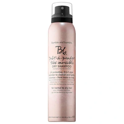 Shop Bumble And Bumble Bb. Pret-a-powder Tres Invisible Dry Shampoo With French Pink Clay 3.1 oz/ 85 G