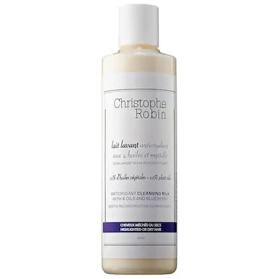 Shop Christophe Robin Antioxidant Cleansing Milk For Highlighted Or Bleached Hair 8.33 oz/ 246 ml