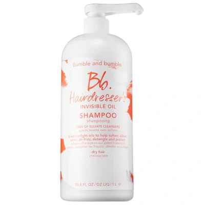 Shop Bumble And Bumble Hairdresser's Invisible Oil Shampoo 33.8 oz / 1000 ml