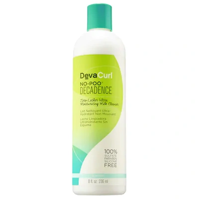 Shop Devacurl No-poo® Decadence Zero Lather Ultra Moisturizing Milk Cleanser 12 oz/ 355 ml