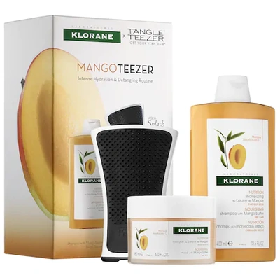 Shop Klorane Mango Teezer Intense Hydration & Detangling Routine