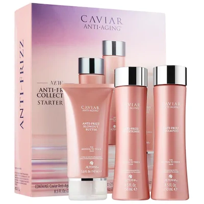 Shop Alterna Haircare Caviar Anti-aging(r) Anti-frizz Collection Starter Kit