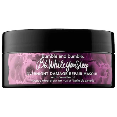 Shop Bumble And Bumble Bb. While You Sleep Overnight Damage Repair Masque 6.4 oz/ 190 ml