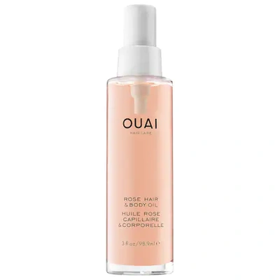 Shop Ouai Rose Hair & Body Oil 3 oz/ 98.9 ml
