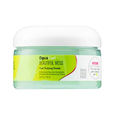 Shop Devacurl Beautiful Mess&trade; Curl Sculpting Pomade 3.8 oz/ 115 ml