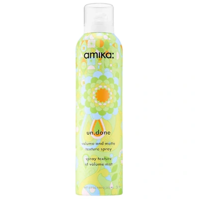 Shop Amika Un. Done Volume And Matte Texture Spray 5.3 oz / 192 ml