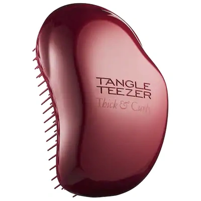 Shop Tangle Teezer Thick & Curly Detangling Hairbrush Velvet Crimson