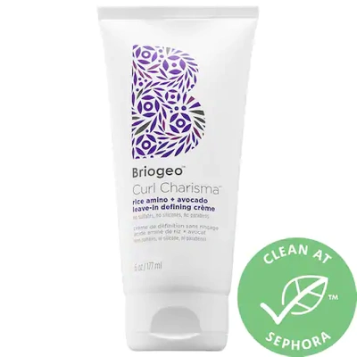 Shop Briogeo Curl Charisma Rice Amino + Avocado Leave-in Defining Cream 6 oz/ 177 ml