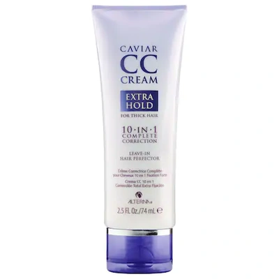 Shop Alterna Haircare Caviar Cc Cream For Hair 10-in-1 Complete Correction Extra Hold 2.5 oz/ 74 ml