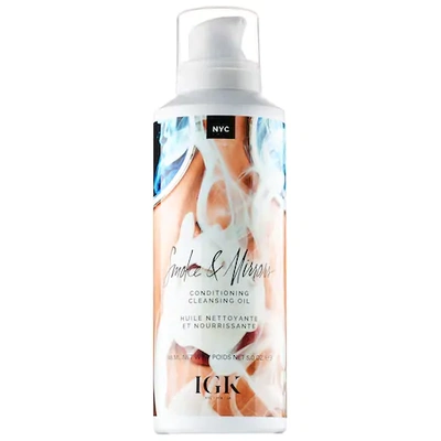 Shop Igk Smoke & Mirrors Conditioning Cleansing Oil 5 oz