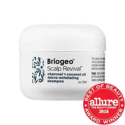 Shop Briogeo Scalp Revival Charcoal + Coconut Oil Micro-exfoliating Shampoo Mini 2 oz/ 59 ml