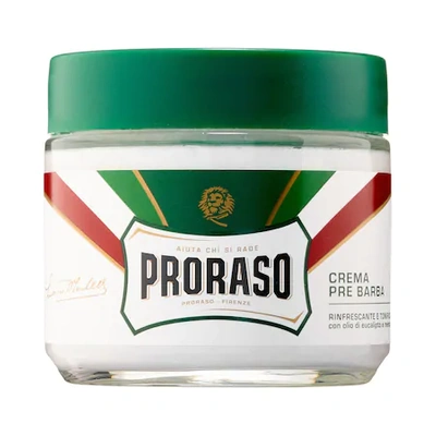 Shop Proraso Pre-shave Cream - Refreshing And Toning Formula 3.6 oz