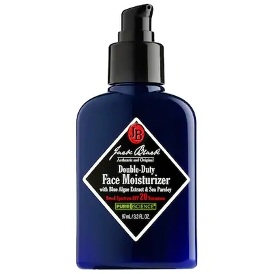 Jack Black Double-duty Face Moisturizer Broad Spectrum Spf 20 3.3 oz