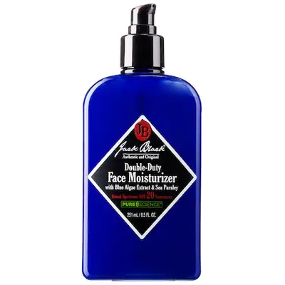 Jack Black Double-duty Face Moisturizer Broad Spectrum Spf 20 8.5 oz